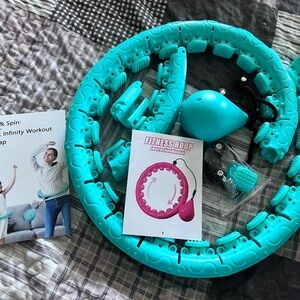 Weighted fitness hoop